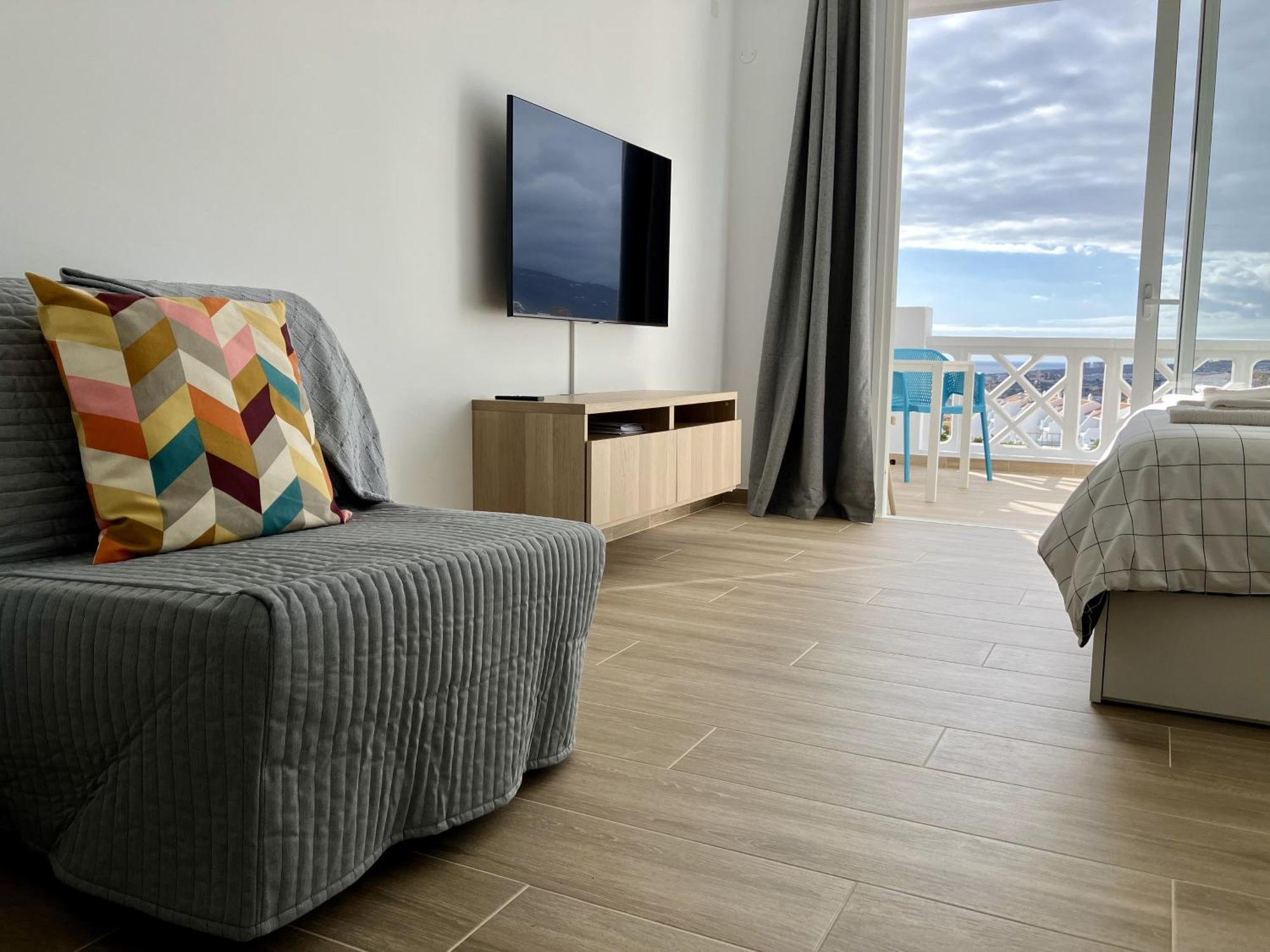Costa Adeje - Modern Apartment With Terrace Views Of Ocean & Sunset エクステリア 写真